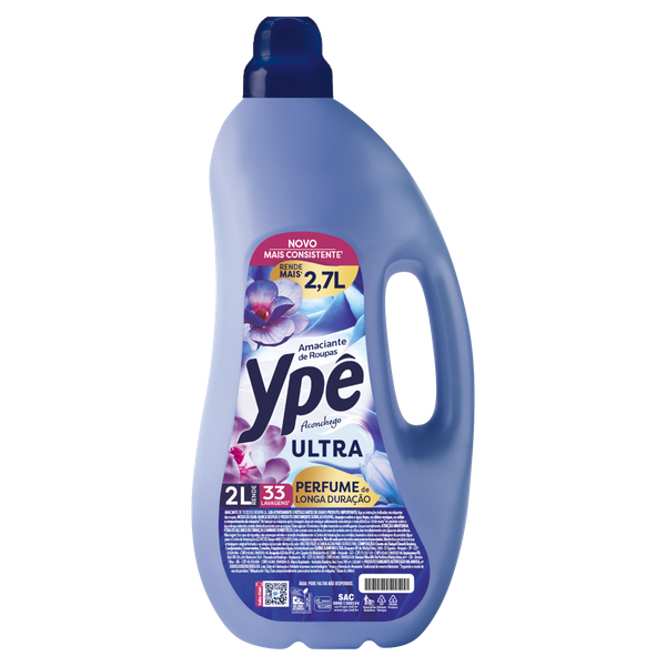 Amaciante Ypê Aconchego Azul 2L