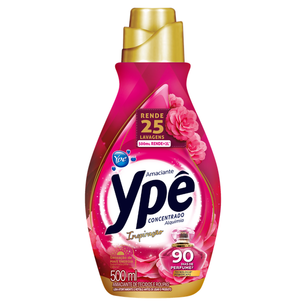 Amaciante Ypê Concentrado Alq Isnpiracao 500ml