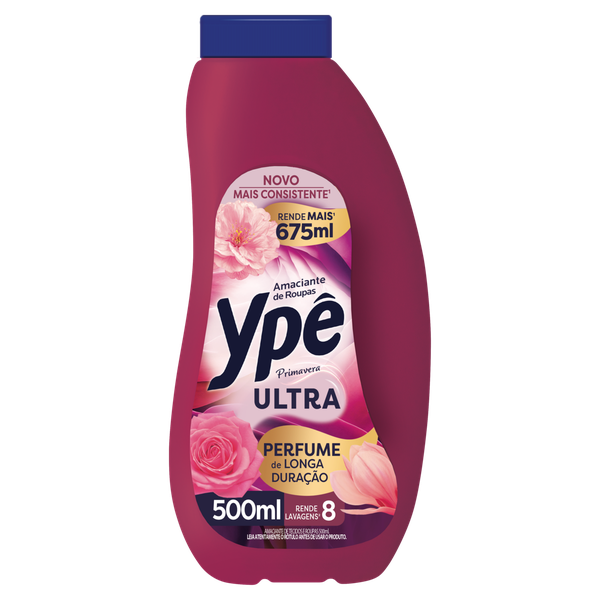 Amaciante Ypê Ternura Rosa 500ml
