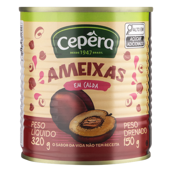 Ameixa Calda Cepêra Lata 150g