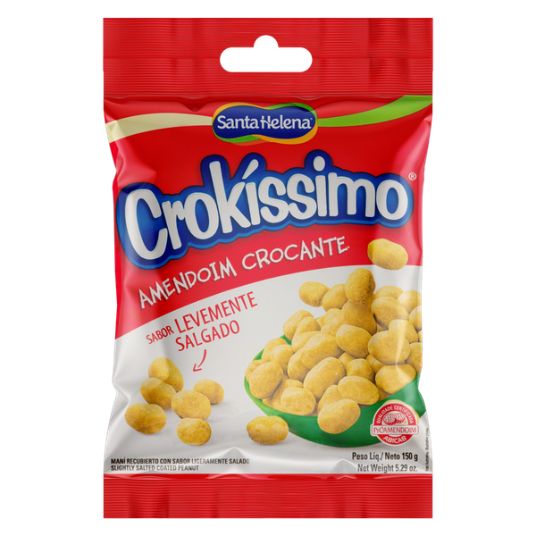 Amendoim Crokíssimo Levemente Salgado 150g