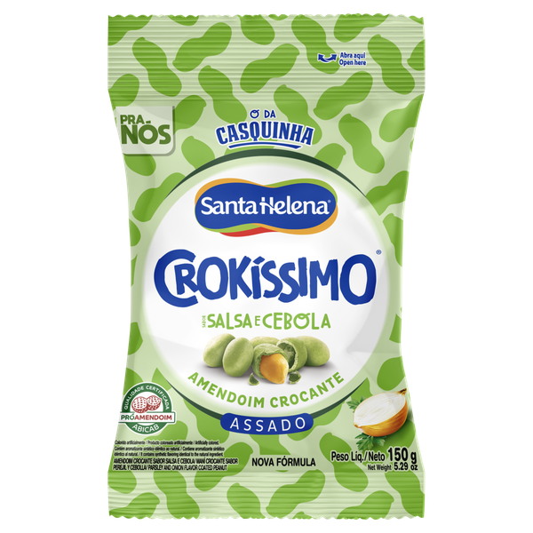 Amendoim Crokissimo 150G Salsa E Cebola
