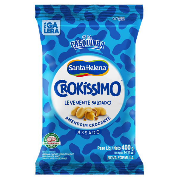 Amendoim Crokissimo 400g Lev Salg