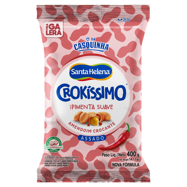 Amendoim Crokissimo 400G Pimenta