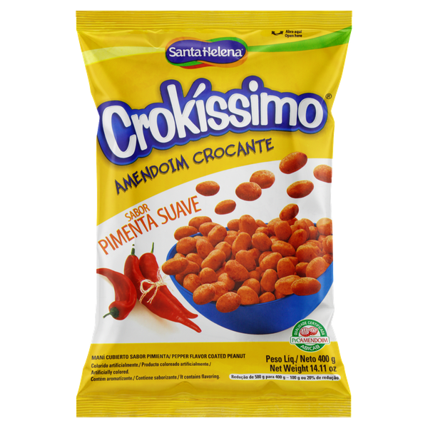 Amendoim Crokíssimo Pimenta 400g