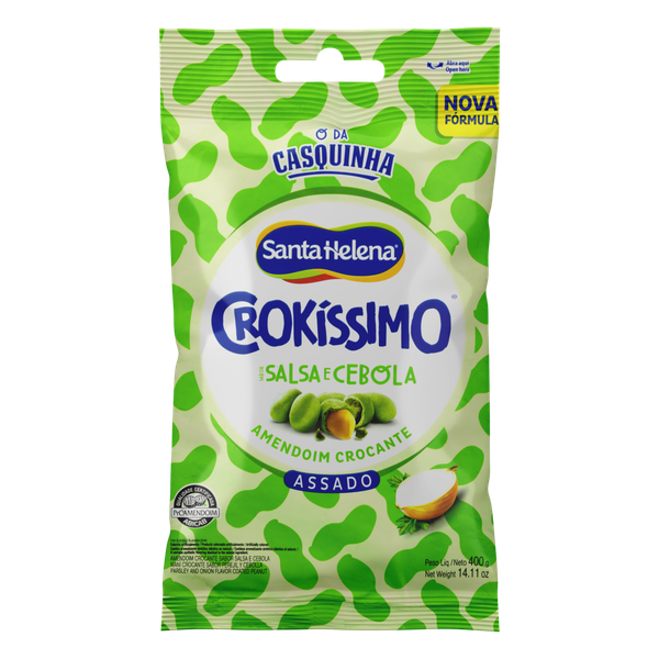 Amendoim Crokissimo 400g Salsa Cebola