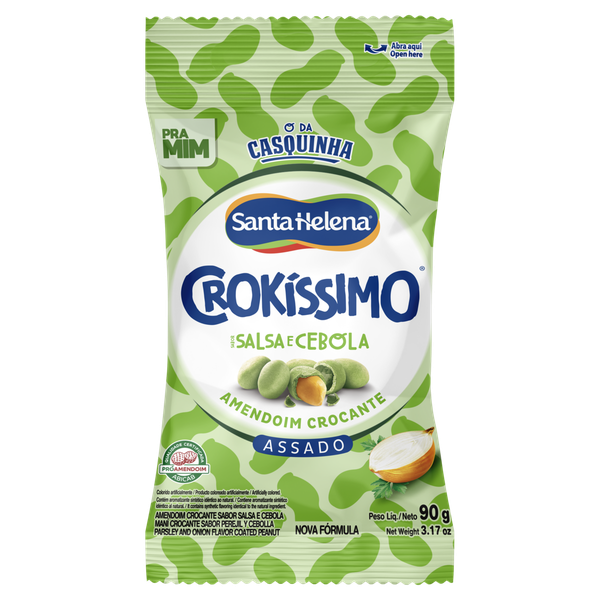 Amendoim Crokíssimo Salsa e Cebola 90g