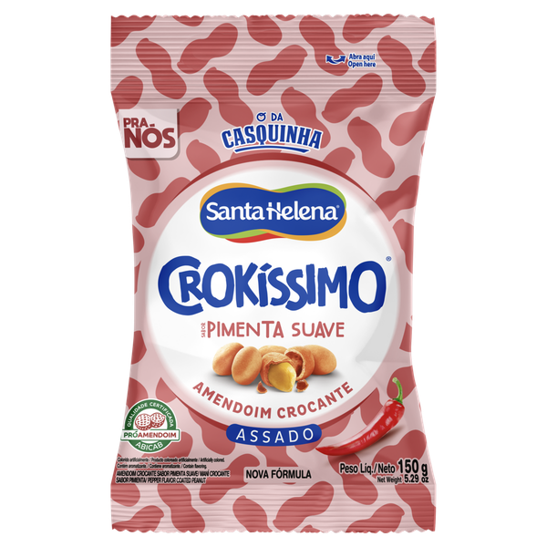 Amendoim Crokíssimo Pimenta 150g