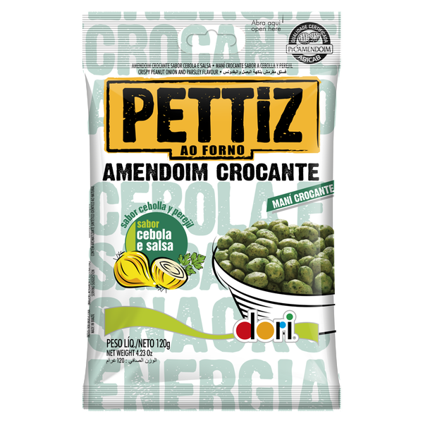 Amendoim Dori Pettiz Croc Cebola Sals 120g