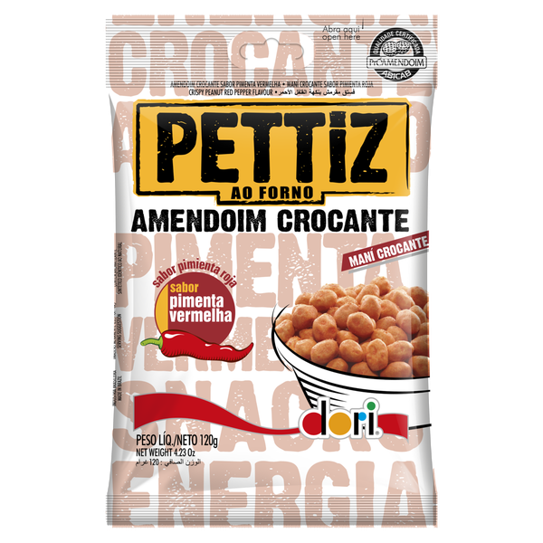 Amendoim Dori Pettiz Croc Pimenta 120g