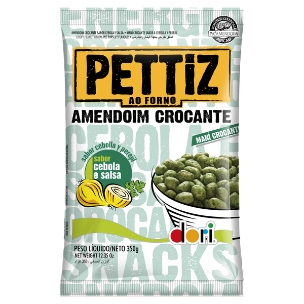 Amendoim Dori Pettiz Croc Cebola Salsa 350g
