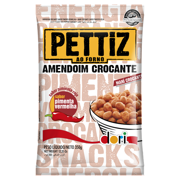 Amendoim Dori Pettiz Croc Pimenta 350g