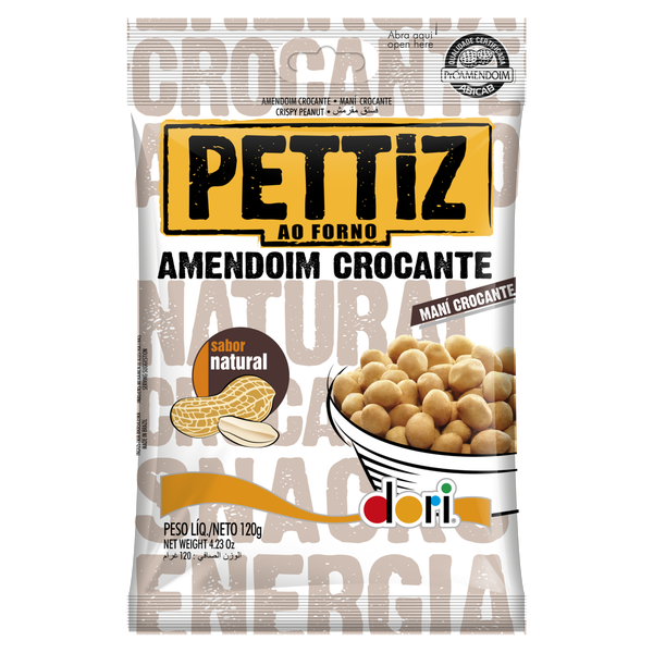 Amendoim Dori Pettiz Crocante Natural 120g
