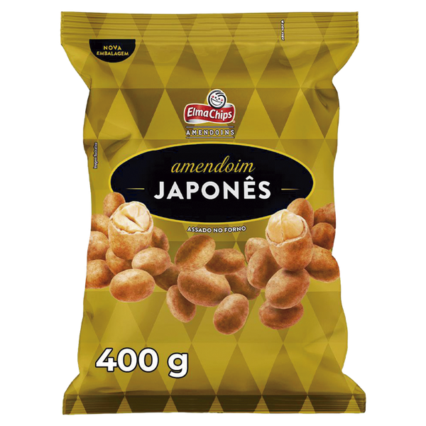 Amendoim Elma Chips Japonês 400g