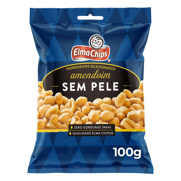 Amendoim Elma Chips sem Pele 100g