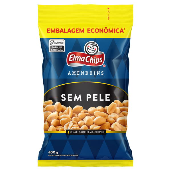 Amendoim Elma Chips sem Pele Econômico 400g