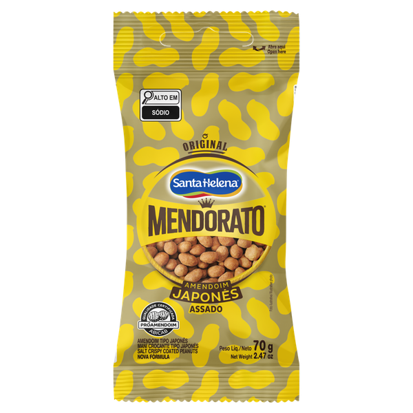 Amendoim Mendorato Japones 70G