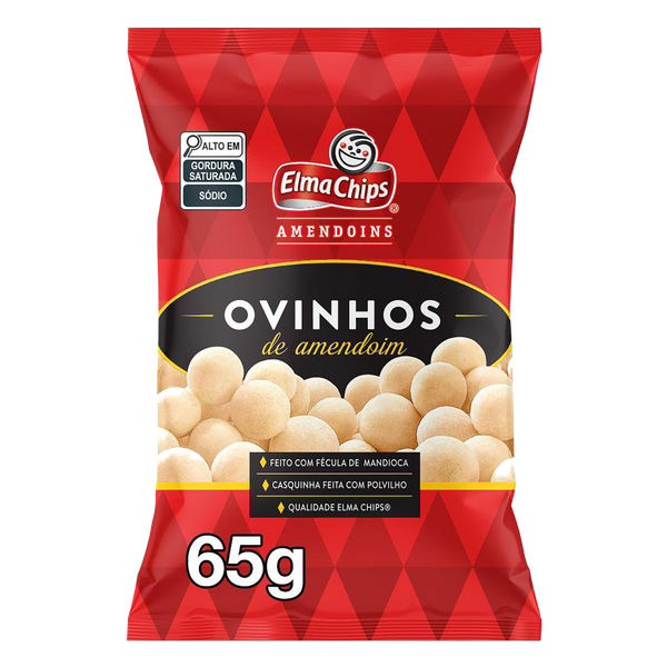 Amendoim Ovinho e Chips 65g