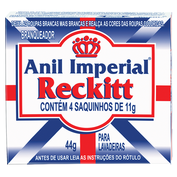 Anil Imperial Reckitt Saquinho 4 Unidades