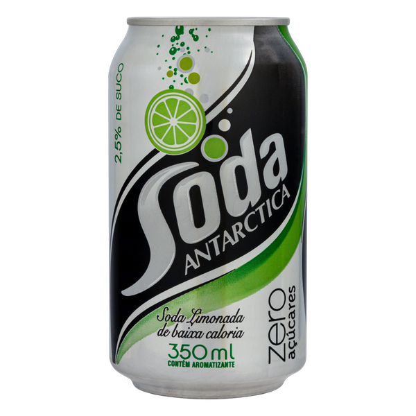 Refrigerante Soda Antarctica Diet Lata 350ml