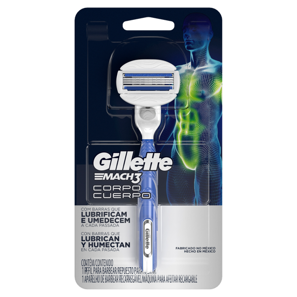 Aparelho de Barbear Gillette Mach3 Base Body