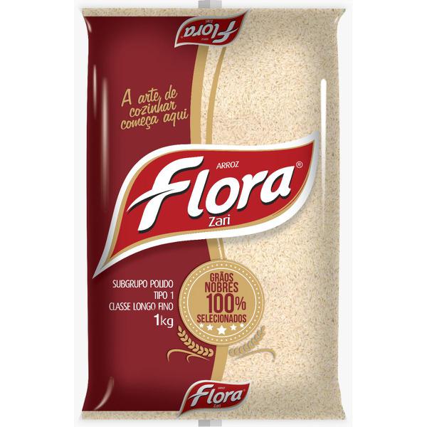 Arroz Branco Flora Longo Fino Tp1 1Kg