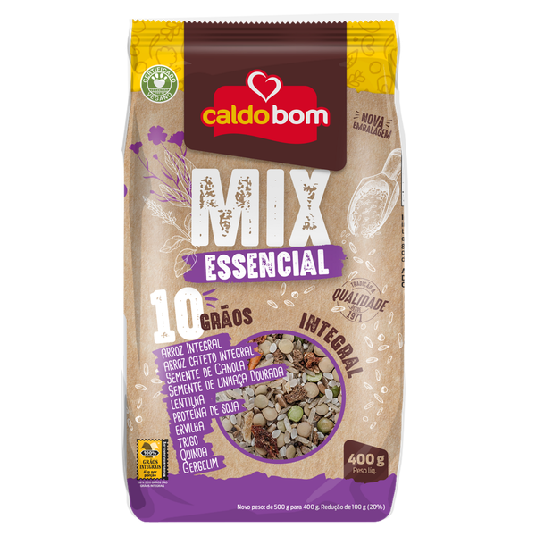 Arroz Gourmet Caldo Bom Mix de Essências 500g