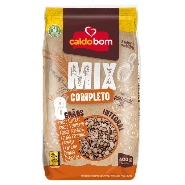 Arroz Mix de Completo Caldo Bom Gour 500g