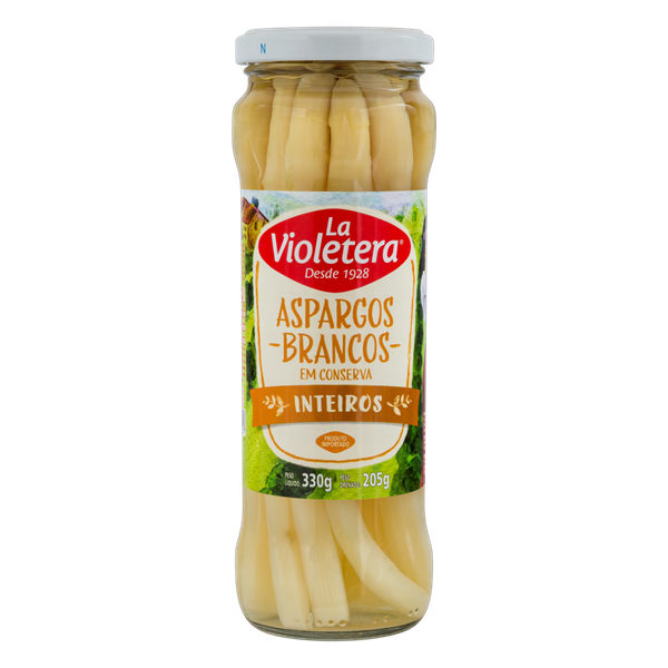 Aspargos La Violetera Bcos 205g