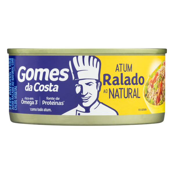 Atum Gomes da Costa Ralado Natural 170g