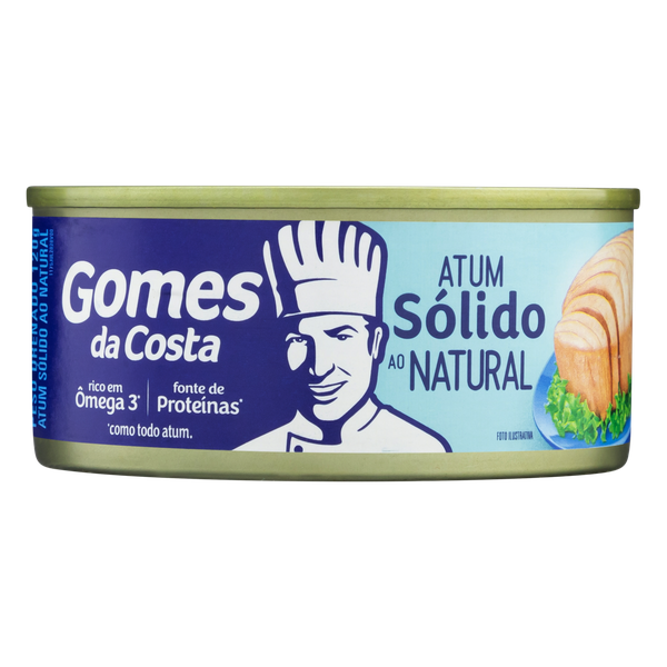 Atum Gomes da Costa Sólido Natural 170g
