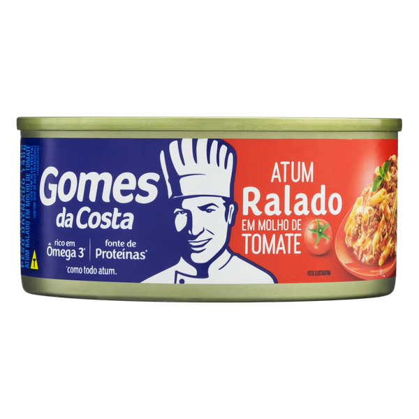 Atum Gomes da Costa Ralado ao Molho de Tomate 170g