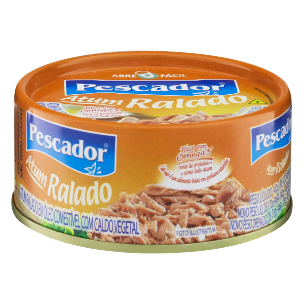 Atum Pescador Ralado em Óleo 140g