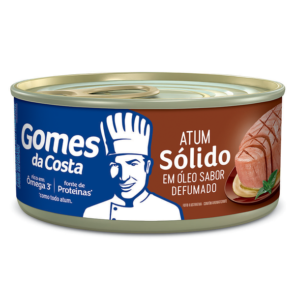 Atum Gomes da Costa Sólido Defumado 170g