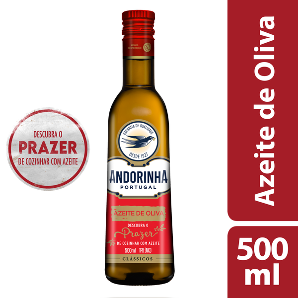 Azeite de Oliva Andorinha Portugal Vidro 500ml