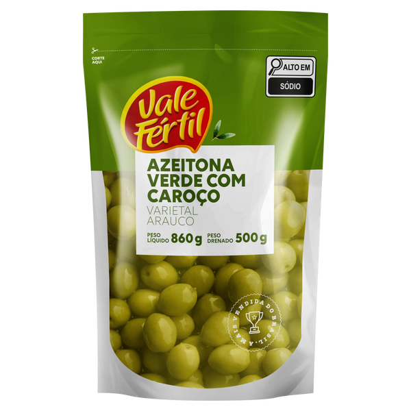 Azeitona Vale Fértil Doypack 500g