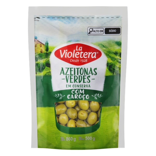 Azeitona La Violetera Sachê 500g