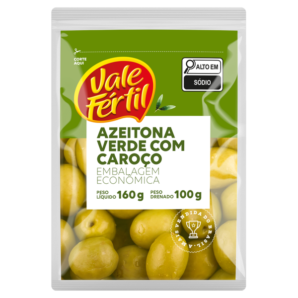 Azeitona Vale Fértil Sachê 100g