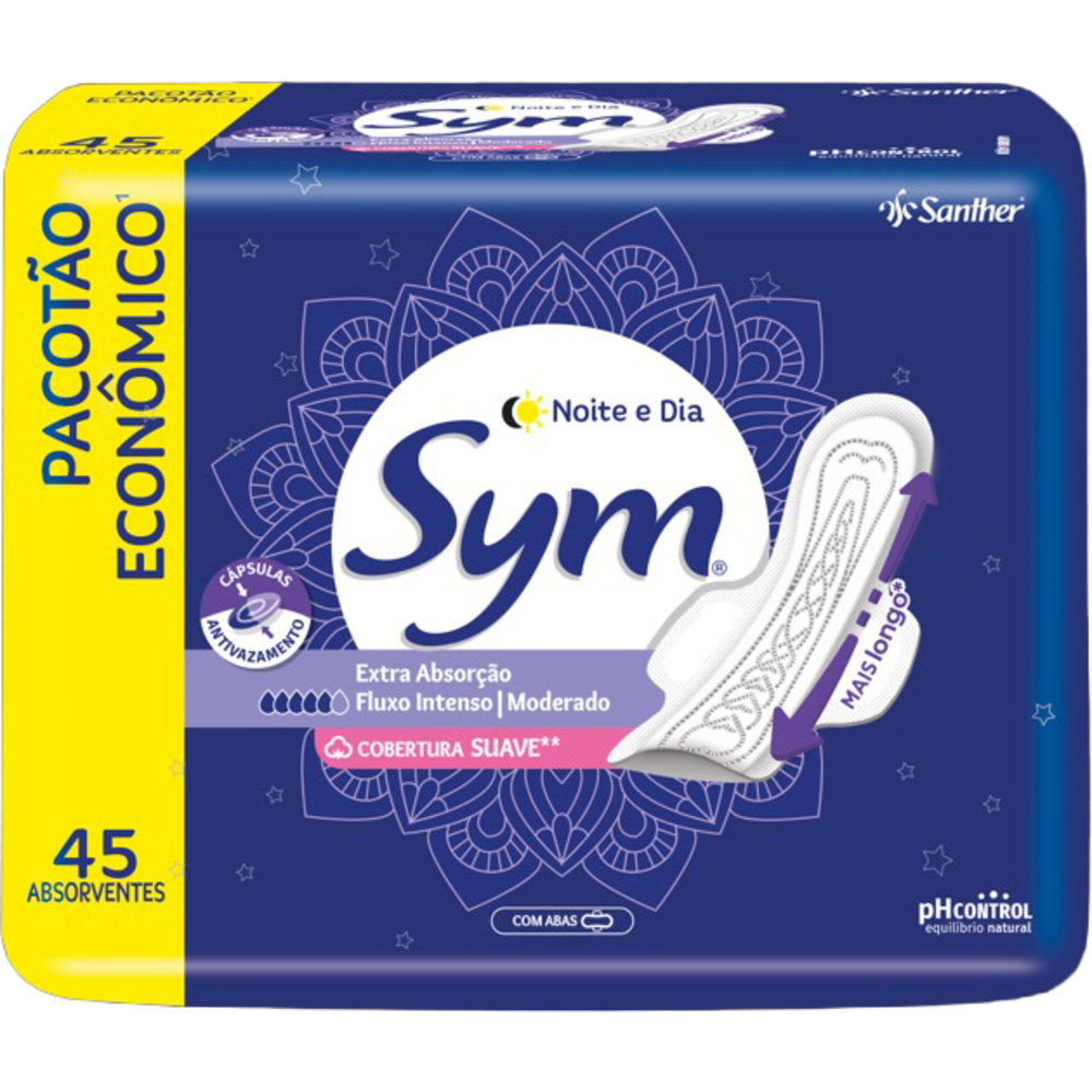 AB SYM SUAVE NOITE DIA C ABAS 45UN PROMO