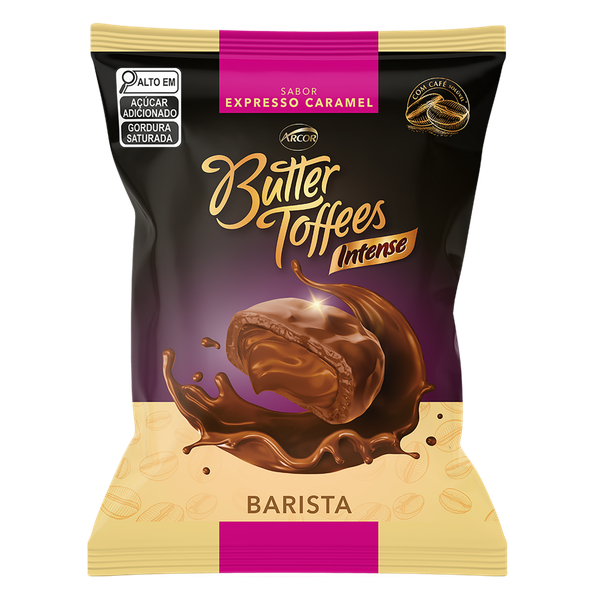 Bala Arcor Butter Toffees Barista Caramel 90g