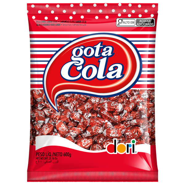Bala Dori Gota Cola 600g
