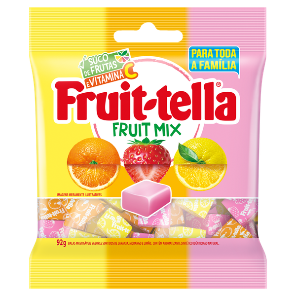Bala Fruittella Mast Sortida 92g