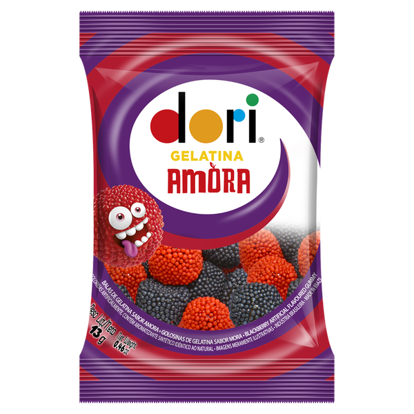Bala Gelatina Dori Amora 13g