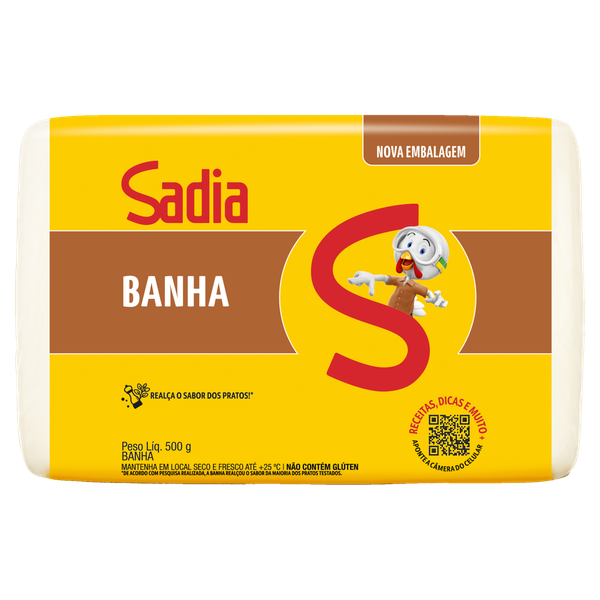 Banha Sadia 500g