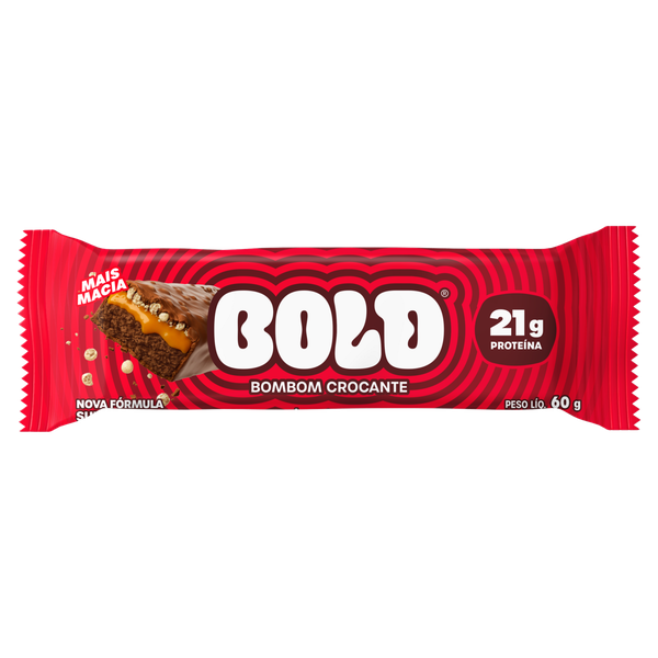 Barra Proteína Bold Bombom Crocante 60g