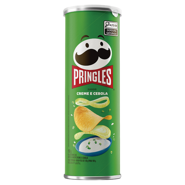 Batata Pringles Creme e Cebola 109g