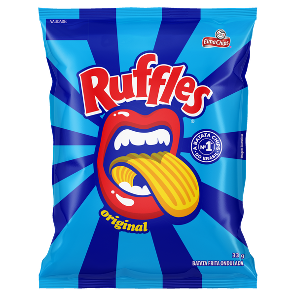 Batata Chips Ruffles Original 33g