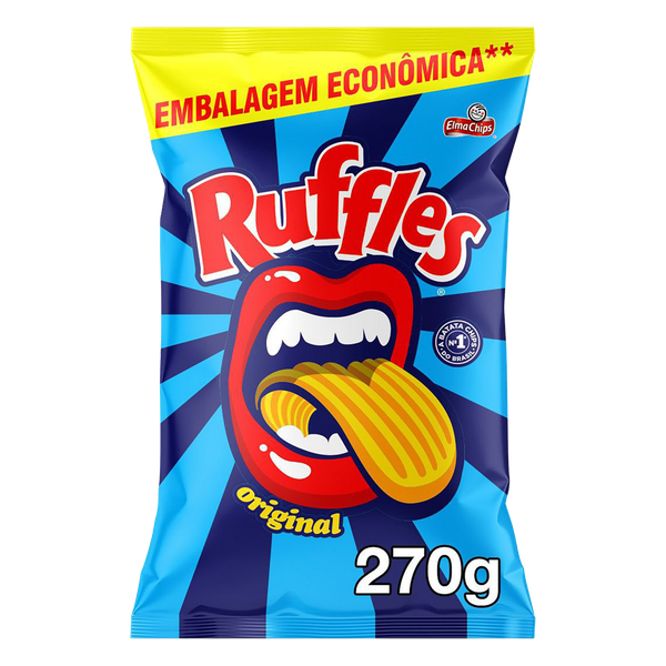Batata Chips Ruffles Sal 270g