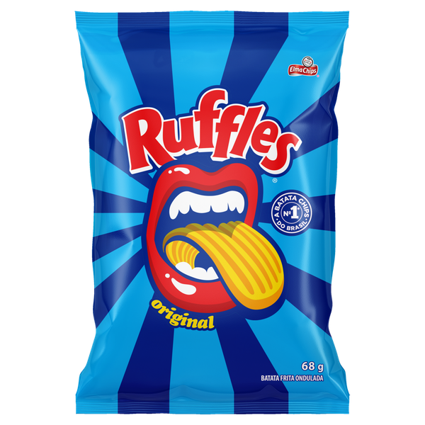 Batata Chips Ruffles Sal 68g