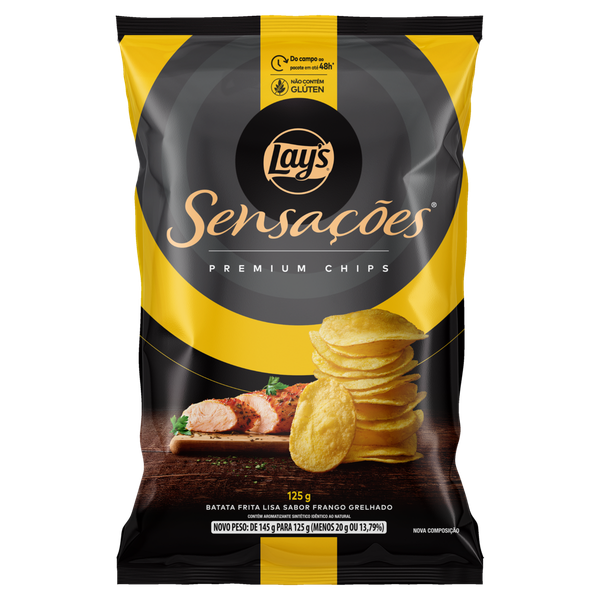 Batata Sensações Frango 125g